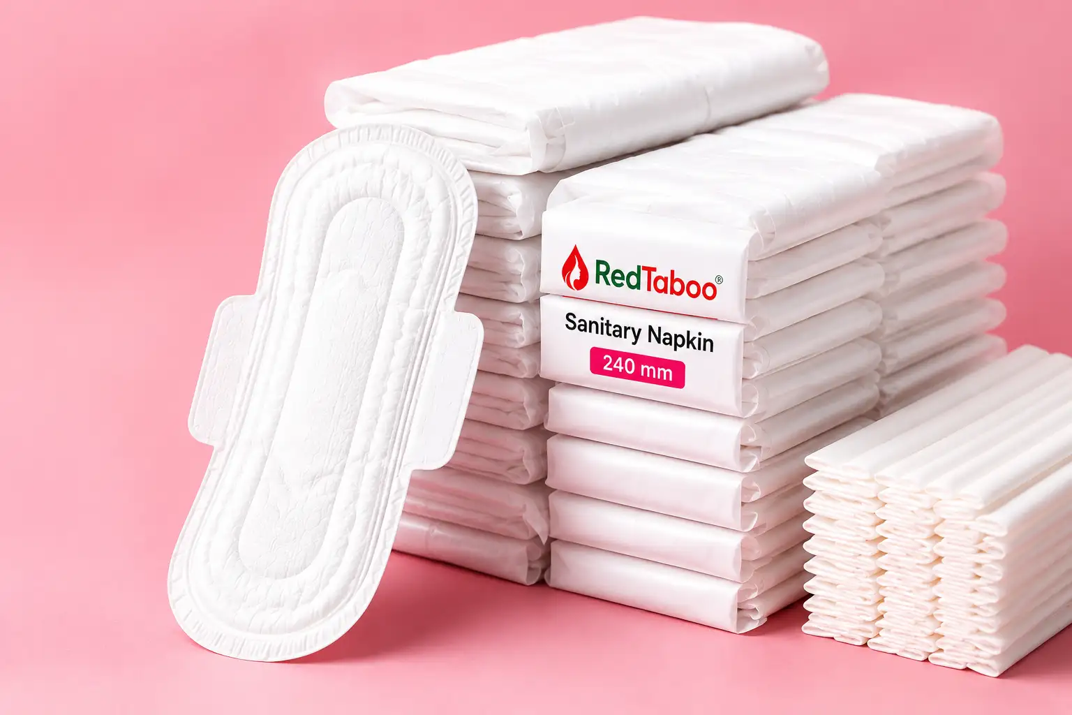 Bulk sanitary napkins supplied for schools and CSR programs