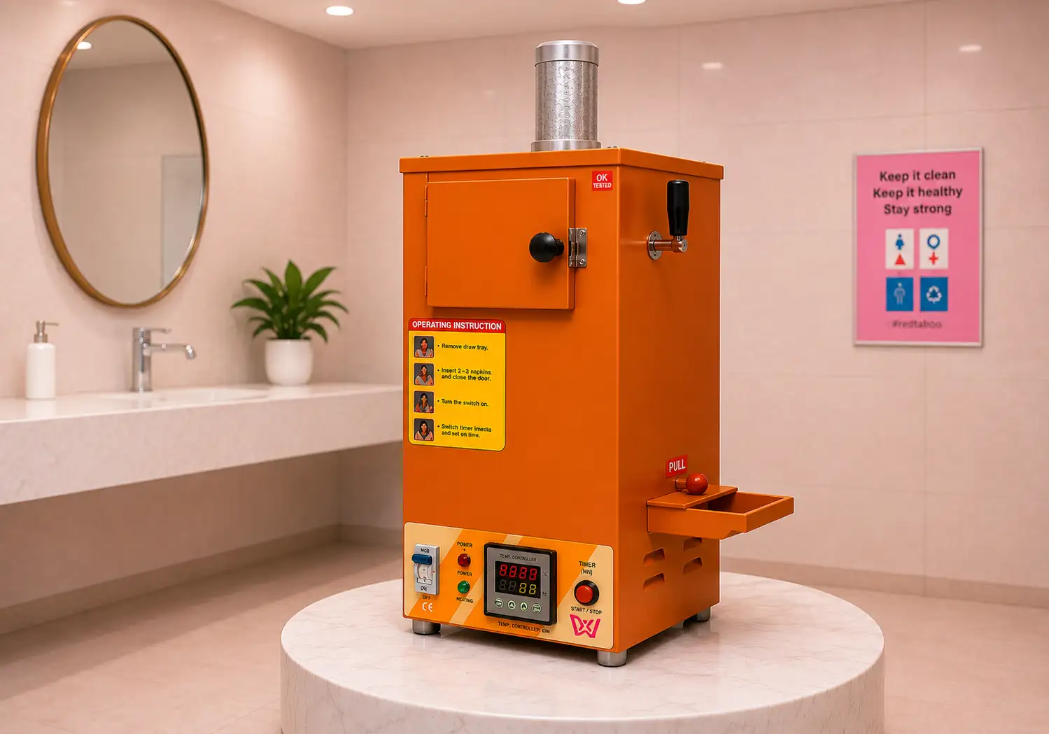 Sanitary Napkin Incinerators
