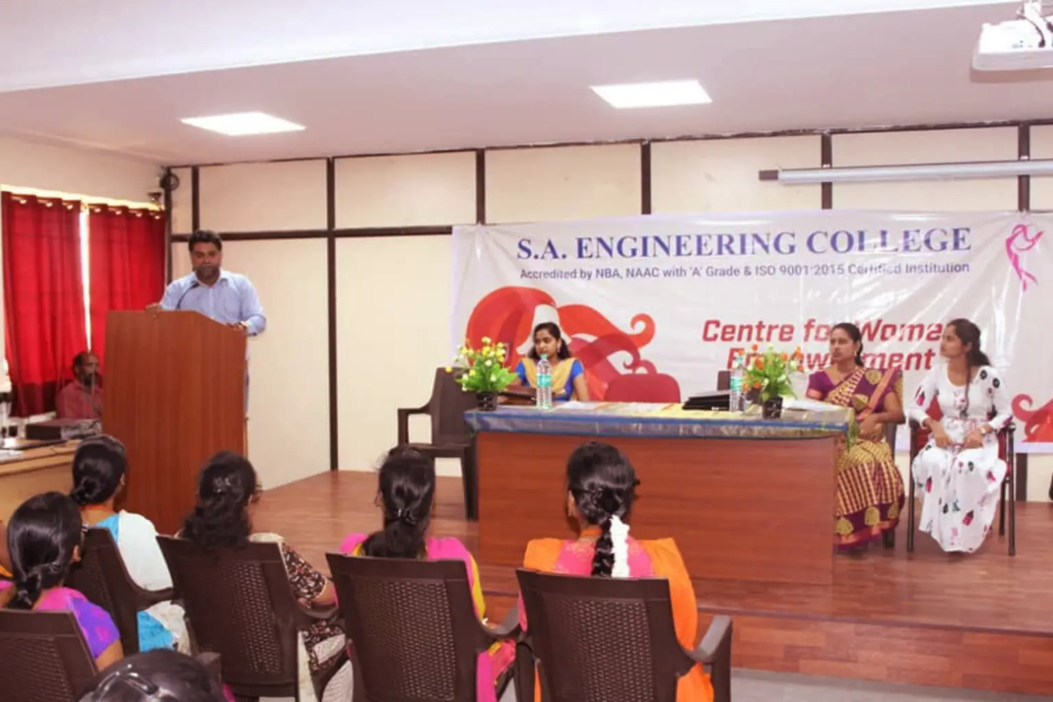 Women Empowerment Program in S.A Engineering College