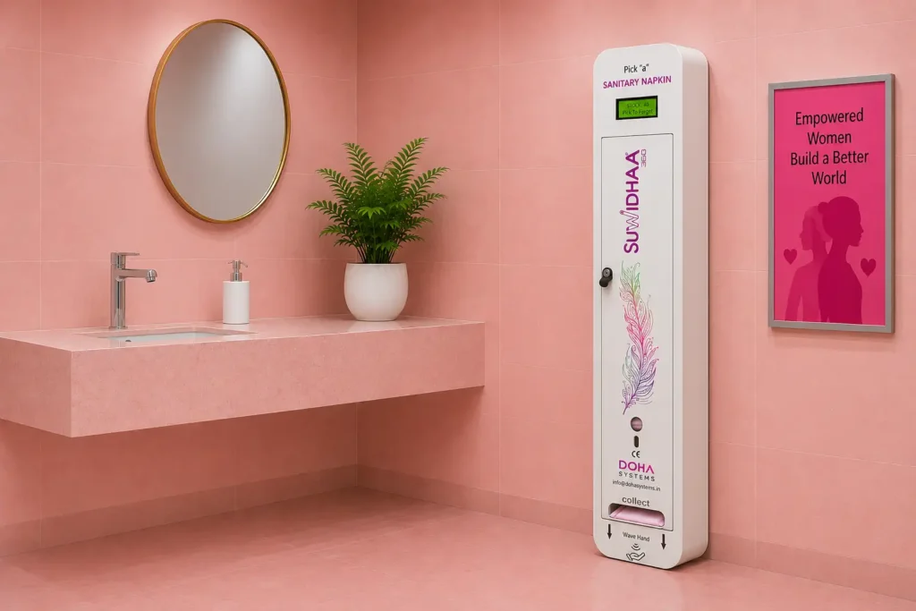 Sleek Sensor Touchless Vending Machine