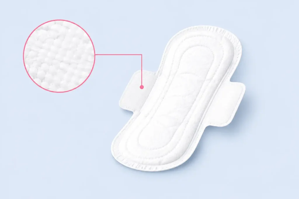 Cotton Surface Sanitary Napkin